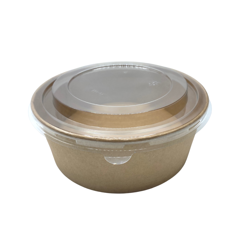 Couvercles pour saladiers kraft