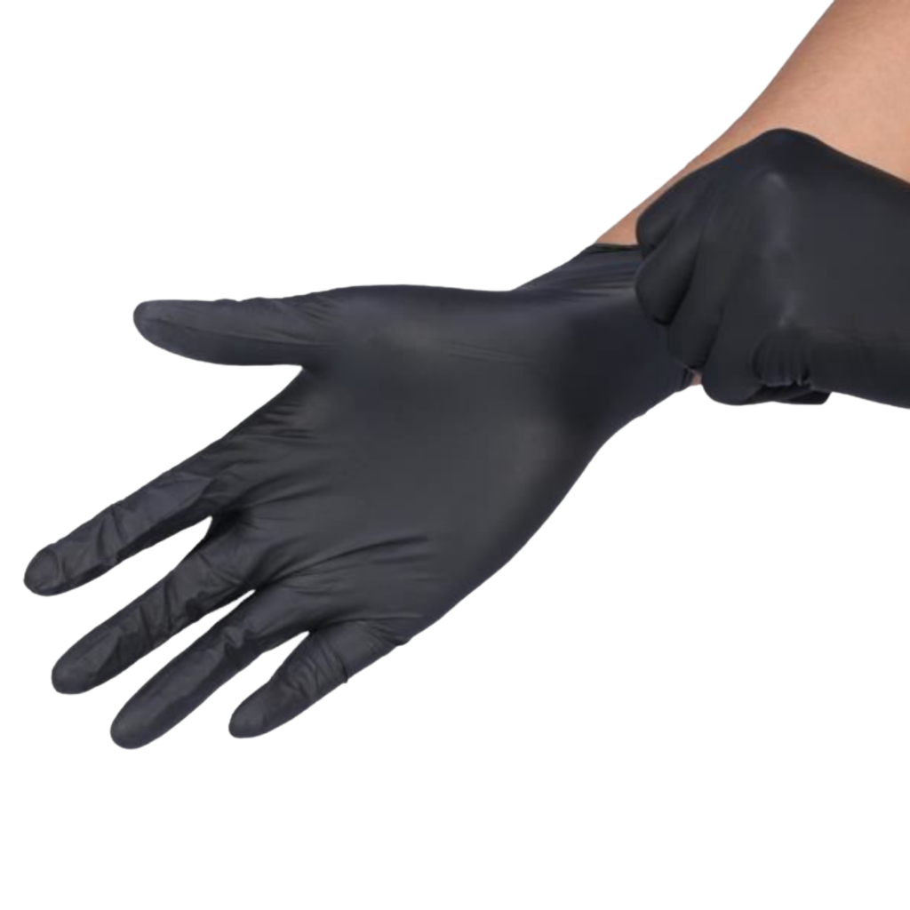 Gants nitrile