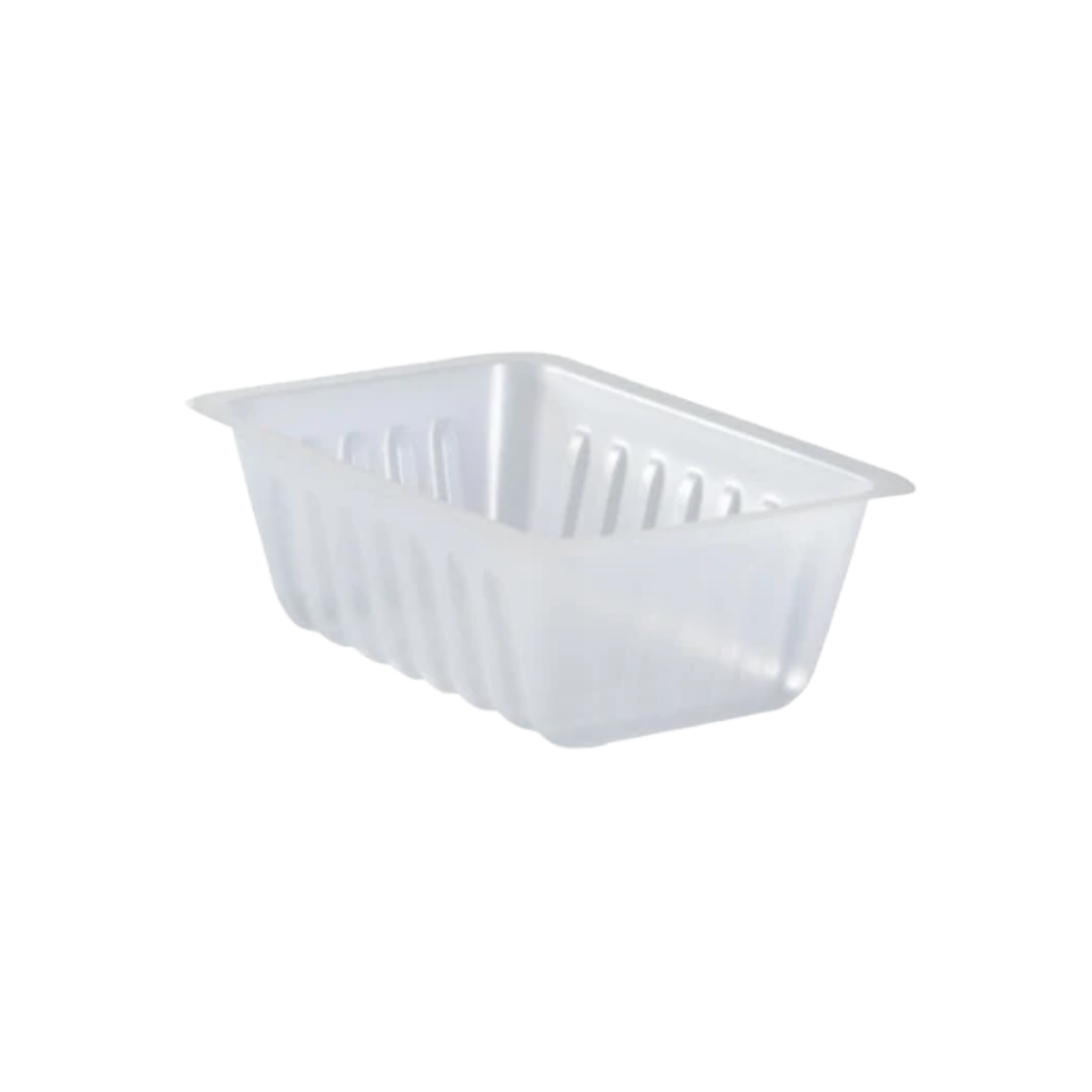 Barquettes frites plastique (charcutière)